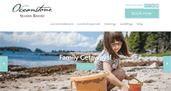 Desktop Screenshot of oceanstoneresort.com